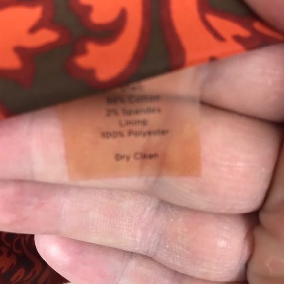 Talbots Autumn Orange Corduroy Jacket - Picture 7 of 7